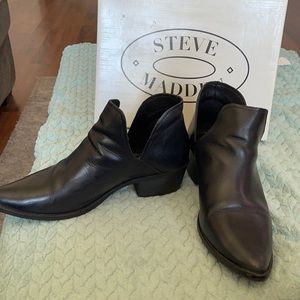 Steve Madden leather booties
